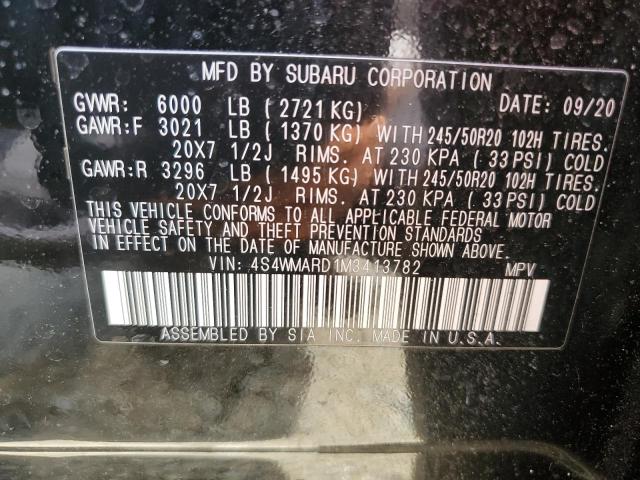4S4WMARD1M3413782 Subaru Ascent Touring