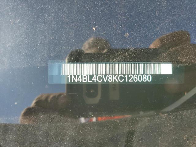 1N4BL4CV8KC126080 Nissan ALTIMA SR