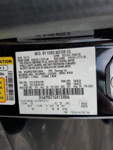 3FA6P0G75GR133006 Ford FUSION S