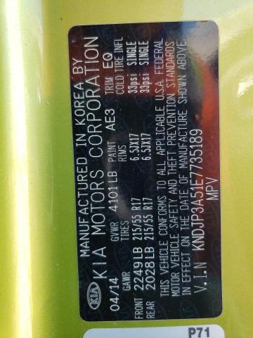 KNDJP3A51E7735189 KIA SOUL +