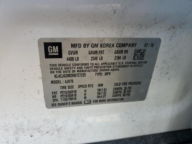 KL4CJGSM2KB727225 2019 BUICK ENCORE - Image 14