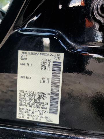 1N4BL4CW7LC170727 Nissan ALTIMA SR