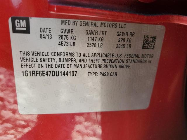 VIN 1G1RF6E47DU144107 2013 Chevrolet Volt no.12