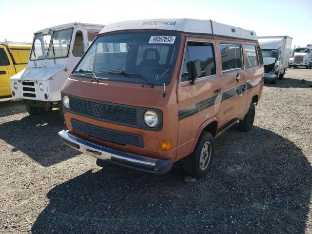 VOLKSWAGEN MINIVAN CAMPMOBILE 1984 1