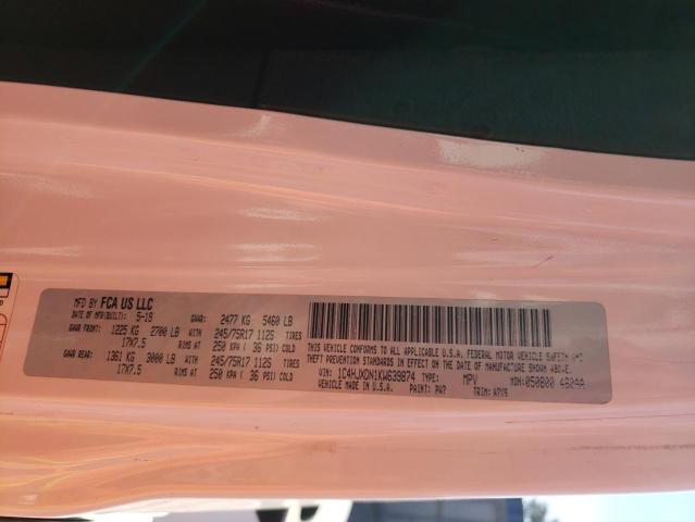 1C4HJXDN1KW639874 Jeep Wrangler Unlimited Sport