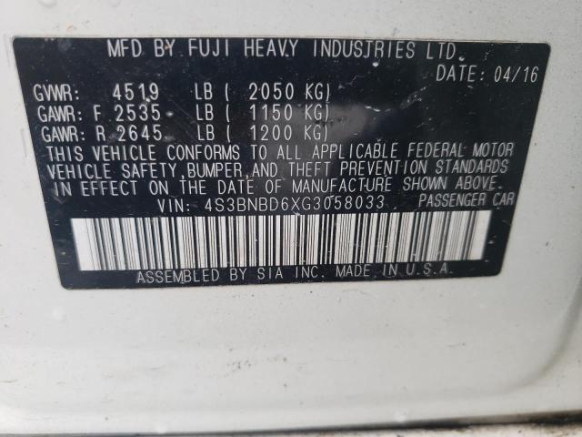 4S3BNBD6XG3058033 Subaru Legacy 2.5i Premium