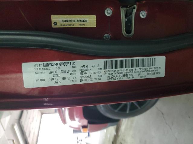 1C4NJRFBXED855420 Jeep Patriot Latitude