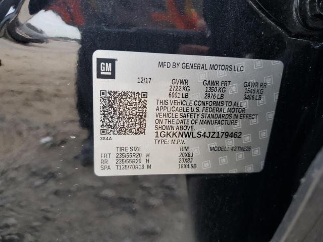 1GKKNWLS4JZ179462 GMC Acadia Slt-2