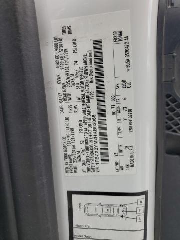 1FBZX2YM2HKB02068 Ford Transit T-350