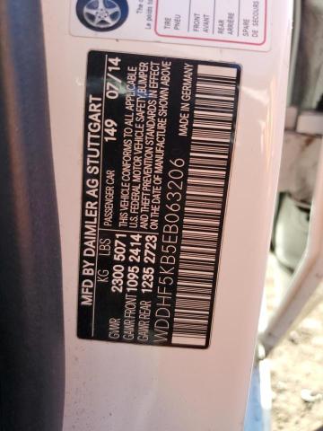 WDDHF5KB5EB063206 Mercedes-Benz E 350