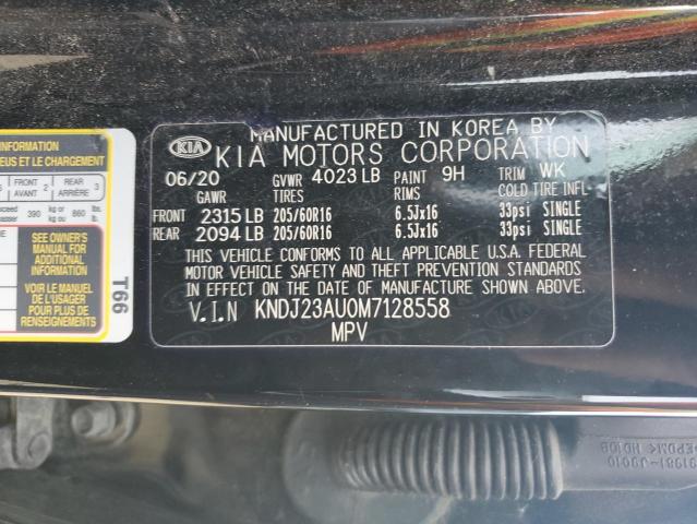 KNDJ23AU0M7128558 KIA SOUL LX