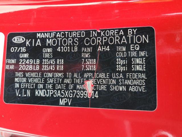 KNDJP3A5XG7399514 KIA SOUL +