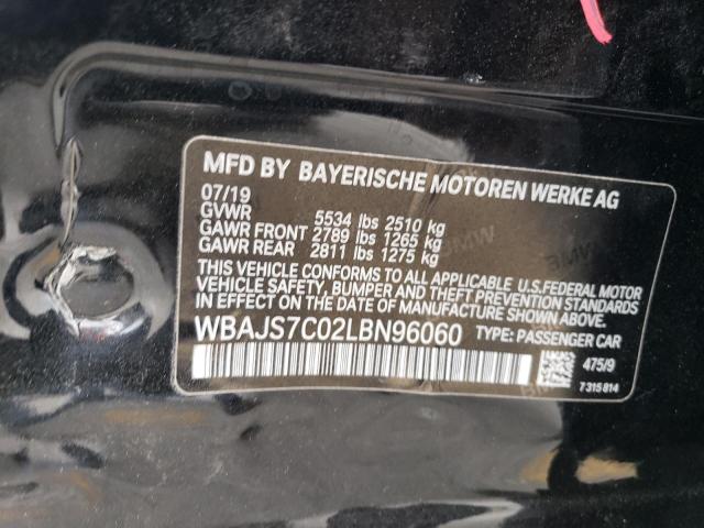 WBAJS7C02LBN96060 BMW M550xi