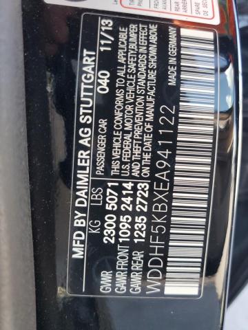 WDDHF5KBXEA941122 Mercedes-Benz E 350