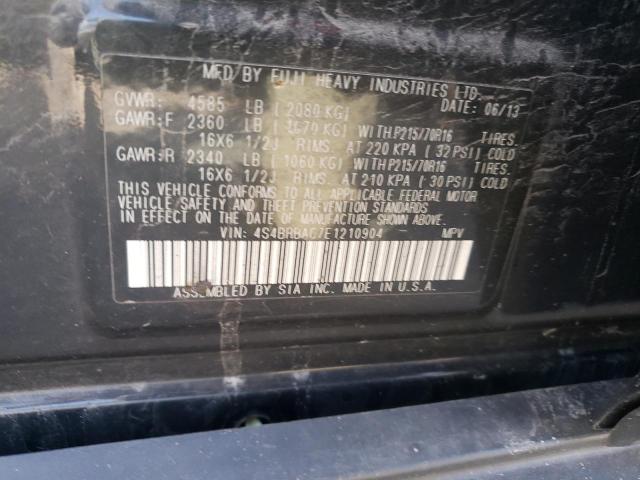 4S4BRBAC7E1210904 Subaru Outback 2.5i