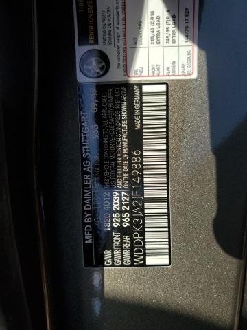 WDDPK3JA2JF149886 Mercedes-Benz Slc 300