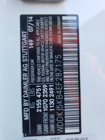 WDDKJ5KB4EF287175 Mercedes-Benz E 350