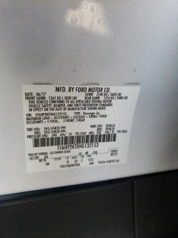 1FAHP2KT0HG132153 Ford TAURUS SHO