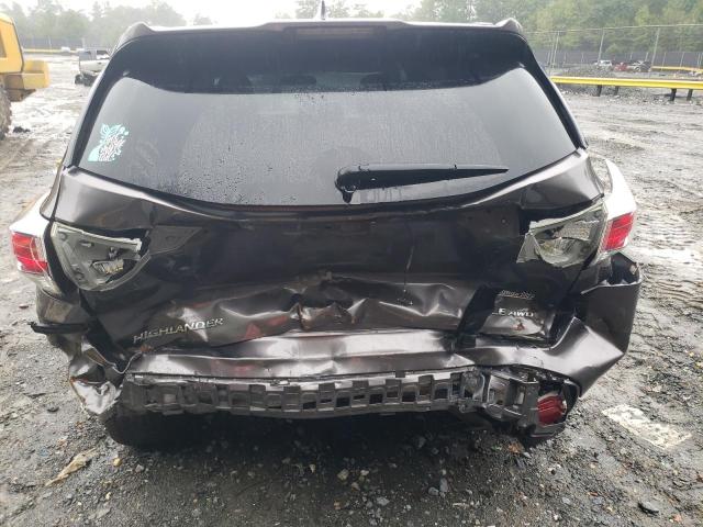 VIN 5TDJKRFHXES011513 2014 Toyota Highlander, Xle no.6