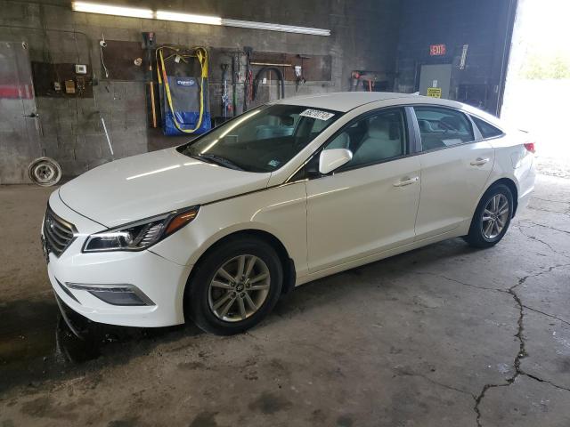 HYUNDAI SONATA SE 2015 white  gas 5NPE24AF4FH160937 photo #1