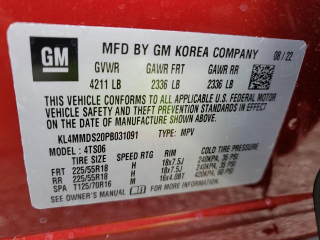 KL4MMDS20PB031091 Buick Encore Gx Select