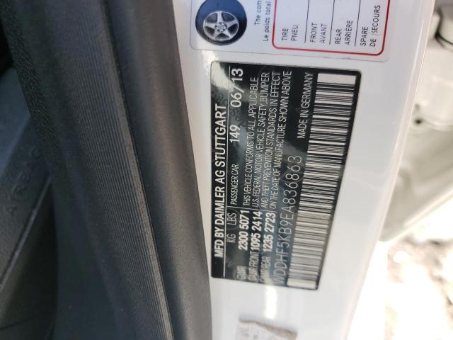 WDDHF5KB9EA836863 Mercedes-Benz E 350
