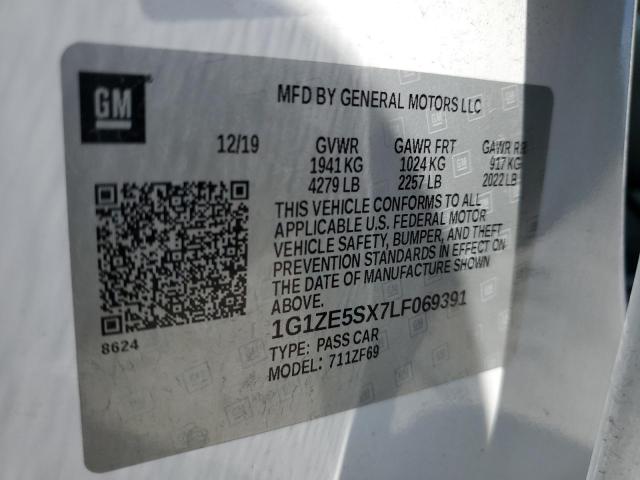 1G1ZE5SX7LF069391 Chevrolet Malibu Premier