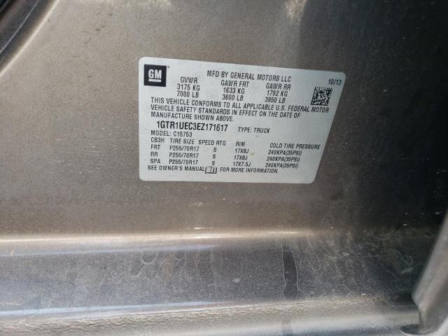 1GTR1UEC3EZ171617 GMC Sierra C1500 Sle