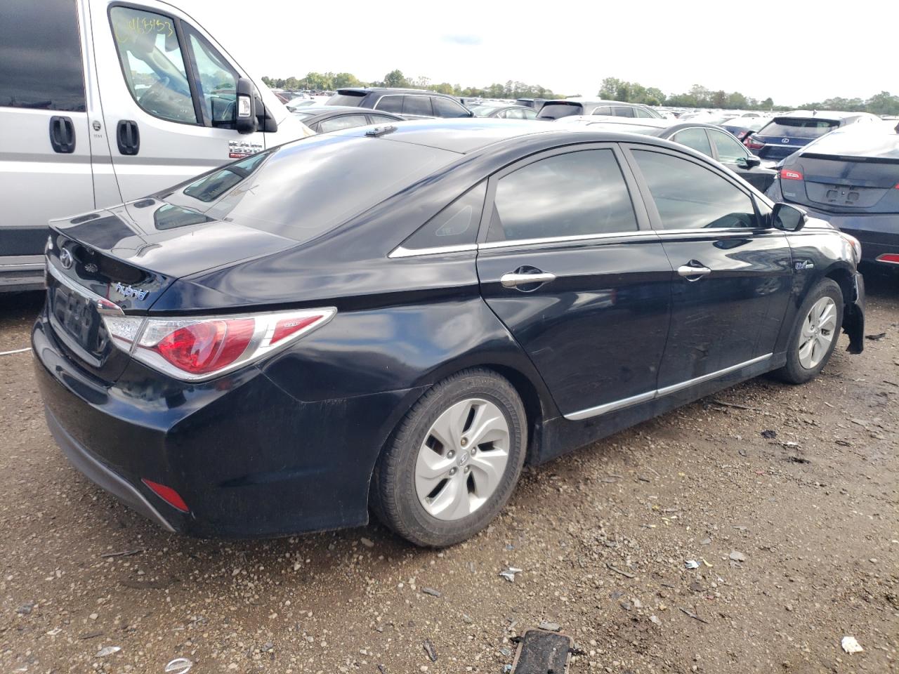 Lot #2540441539 2014 HYUNDAI SONATA HYB