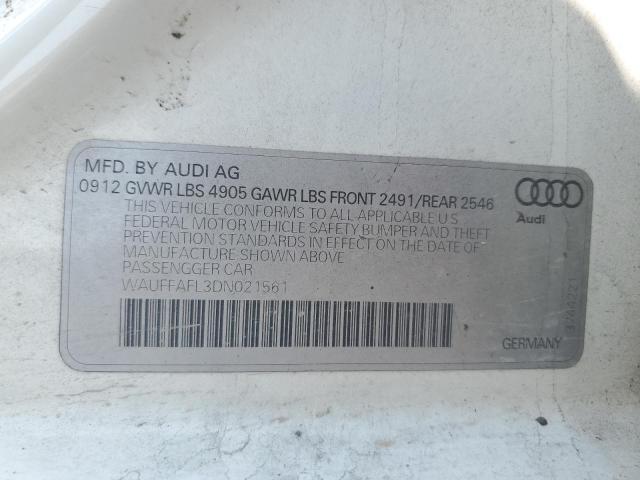 VIN WAUFFAFL3DN021561 2013 Audi A4, Premium Plus no.12