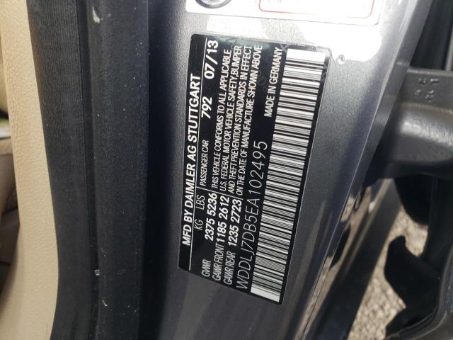 WDDLJ7DB5EA102495 Mercedes-Benz CLS 550