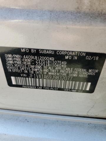 JF1VA1A69J9832077 Subaru WRX