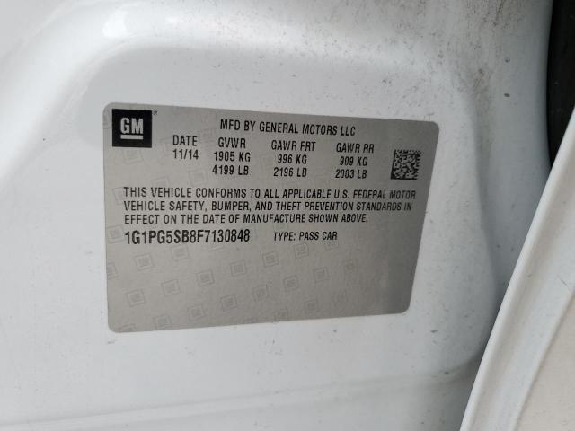 2015 CHEVROLET CRUZE LTZ - 1G1PG5SB8F7130848