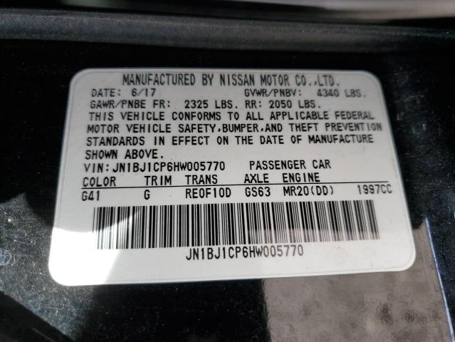 JN1BJ1CP6HW005770 Nissan Rogue Sport S