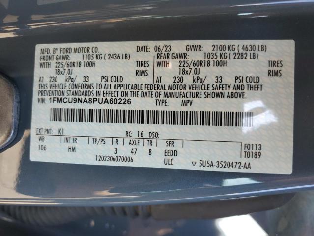 2023 FORD ESCAPE ST - 1FMCU9NA8PUA60226