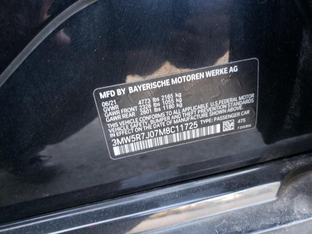 3MW5R7J07M8C11725 BMW 3 Series 330XI 10