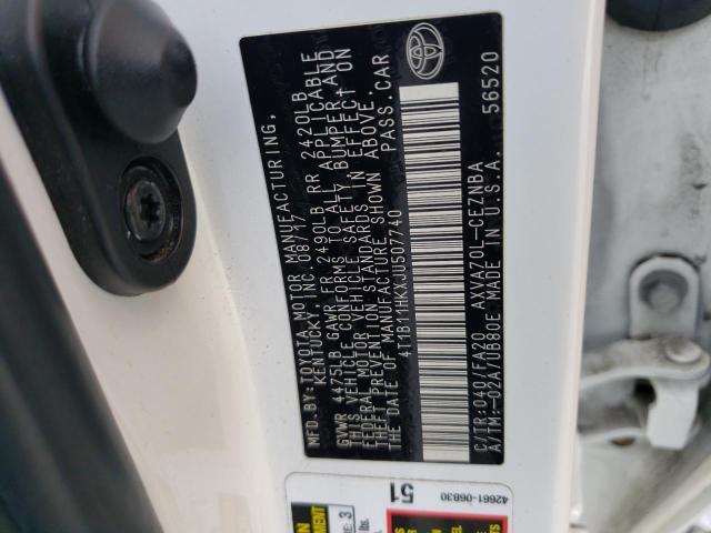 2018 TOYOTA CAMRY L - 4T1B11HKXJU507740