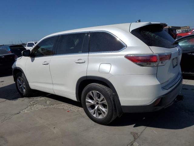 VIN 5TDZKRFHXES029321 2014 Toyota Highlander, LE no.2