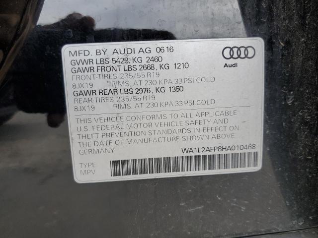 VIN WA1L2AFP8HA010468 2017 Audi Q5, Premium Plus no.13