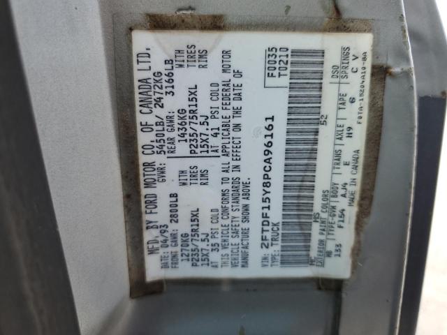 2FTDF15Y8PCA96161 1993 Ford F150
