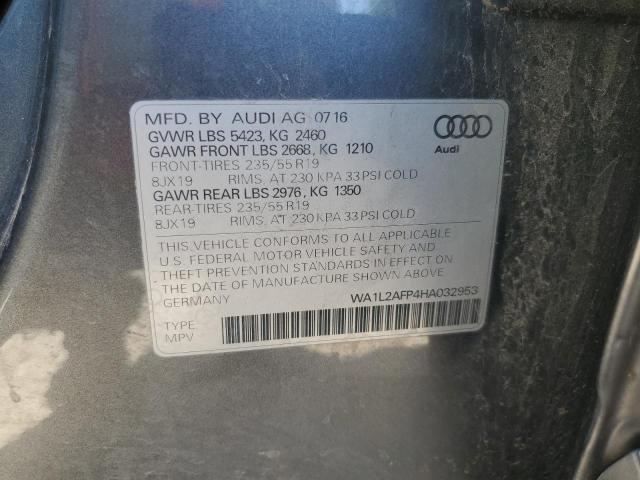 VIN WA1L2AFP4HA032953 2017 Audi Q5, Premium Plus no.12