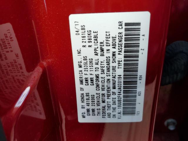 2018 ACURA TLX TECH+A - 19UUB2F64JA000194