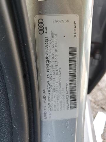 2018 AUDI S6 PREMIUM WAUFFAFC9JN071229