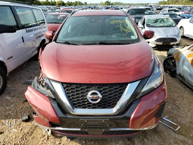  NISSAN MURANO 2020 Червоний