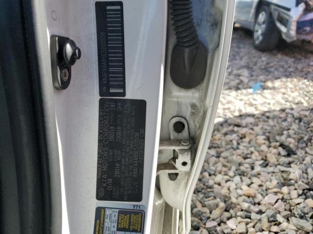 KNAFX4A85E5203538 KIA FORTE EX