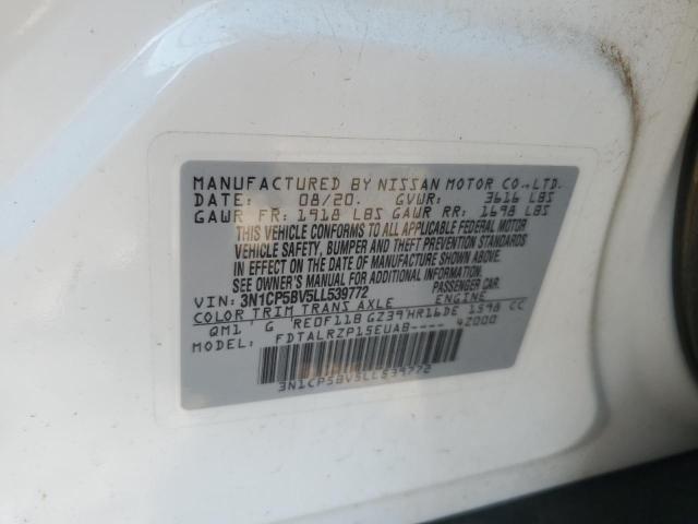 3N1CP5BV5LL539772 Nissan KICKS S