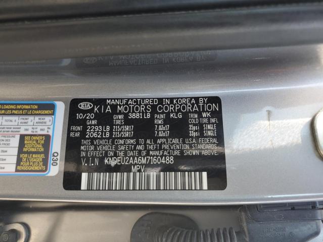 KNDEU2AA6M7160488 KIA SELTOS S