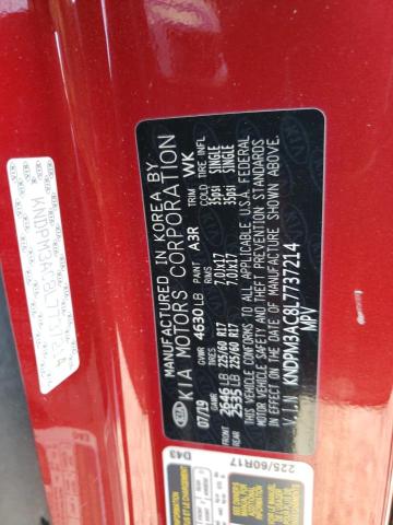 KNDPM3AC8L7737214 KIA Sportage Lx