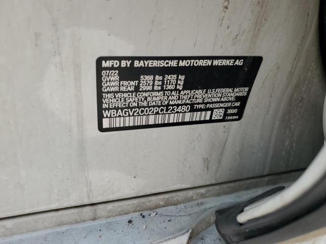 2023 BMW 840I - WBAGV2C02PCL23480