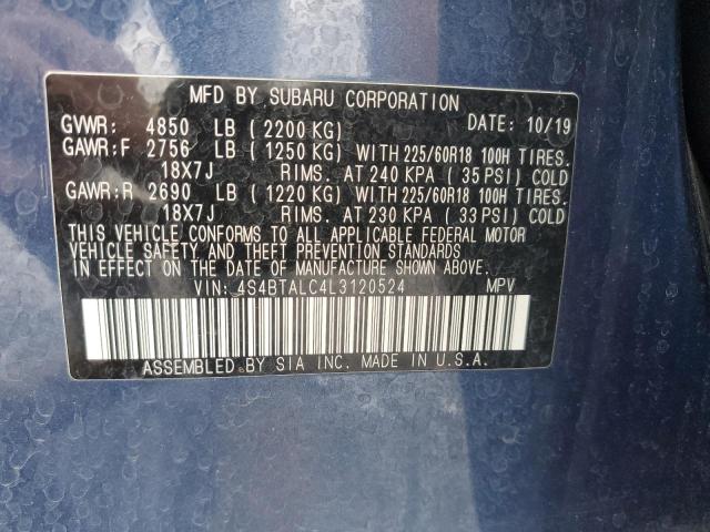 4S4BTALC4L3120524 Subaru Outback Limited